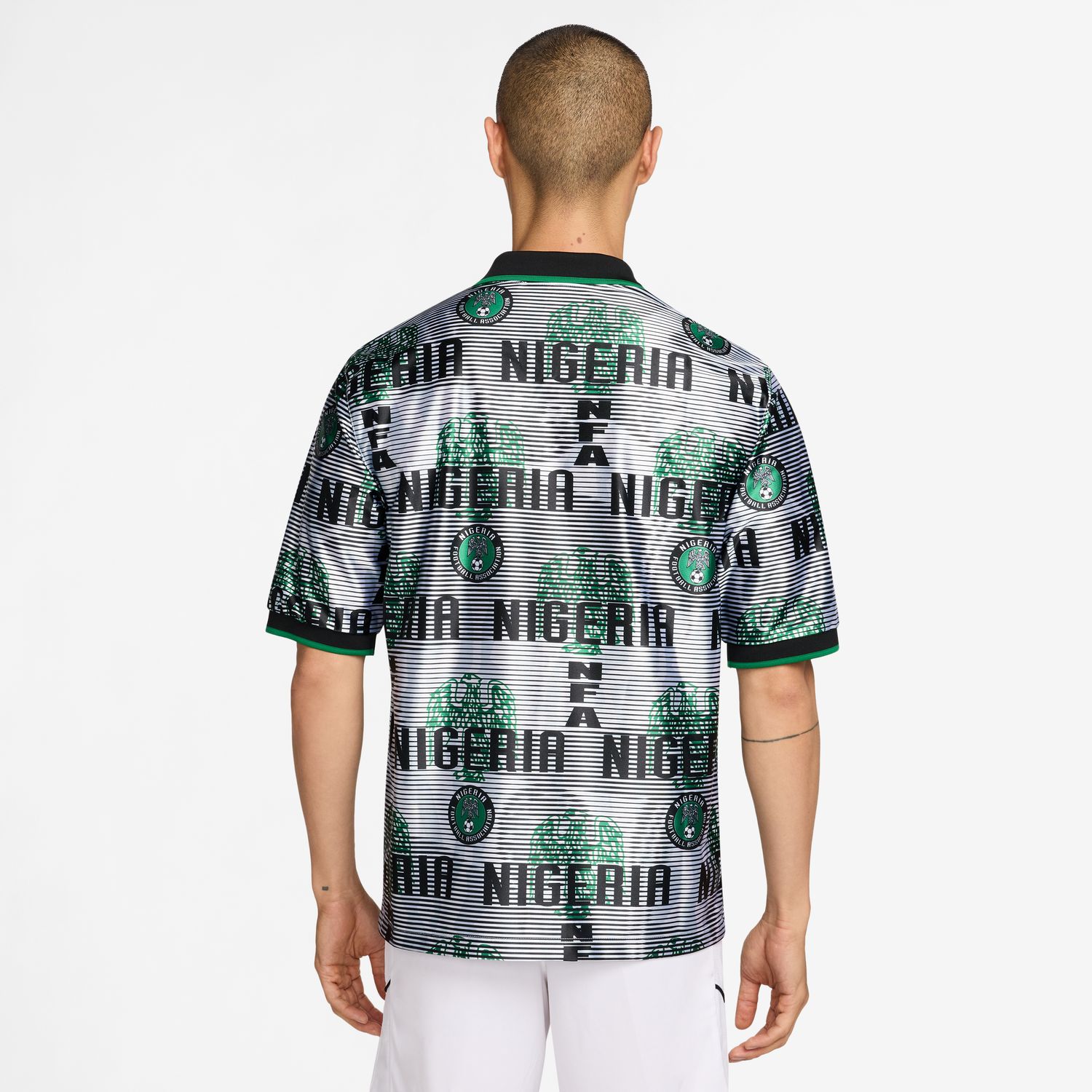 T-shirt de Homem Nigéria 2026 Dri-FIT Energy Top Estampado-2