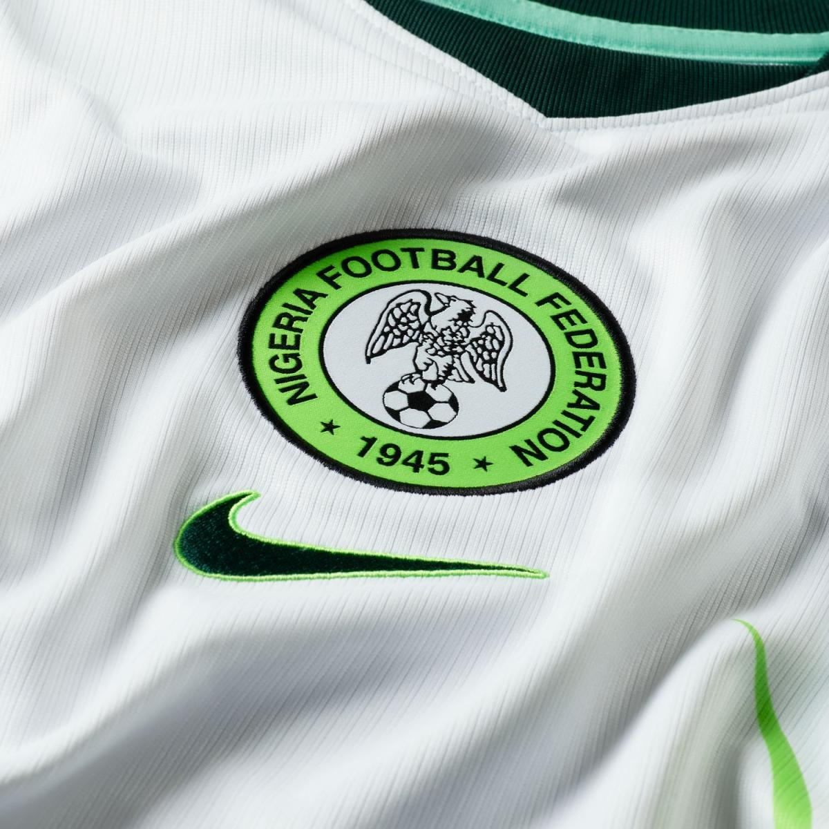 T-shirt de Homem 2.º Equipamento Nigéria 2026 Stadium Branco-6