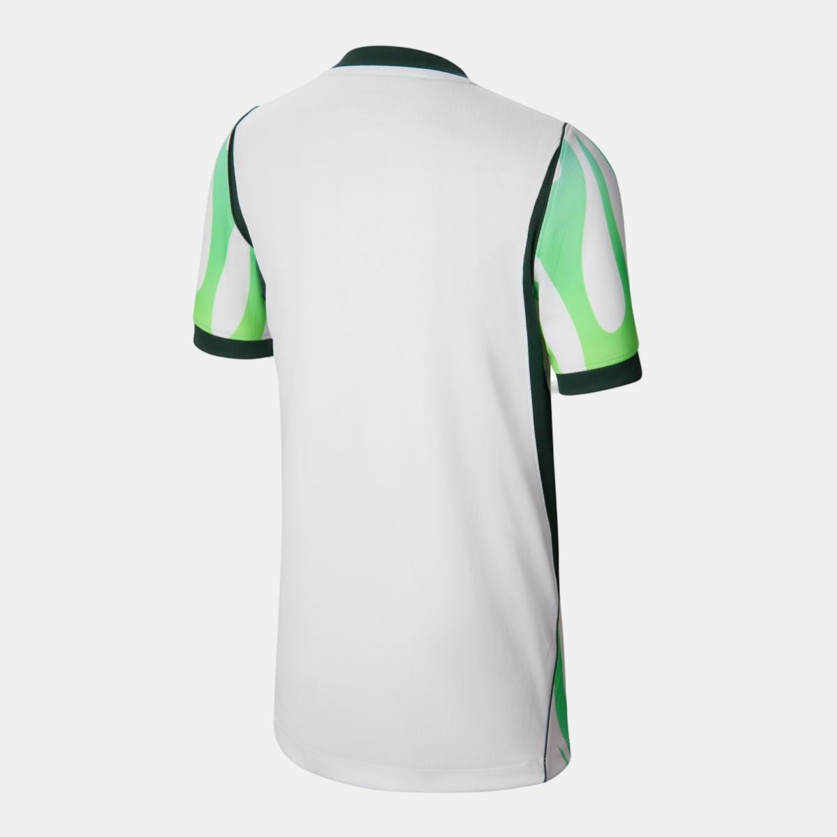 T-shirt de Criança 2.º Equipamento Nigéria 2026 Stadium Branco-5