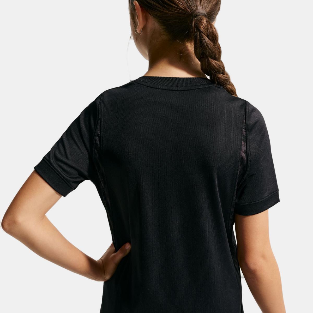 T-shirt de Criança 2.º Equipamento Noruega 2026 Stadium Preto-8
