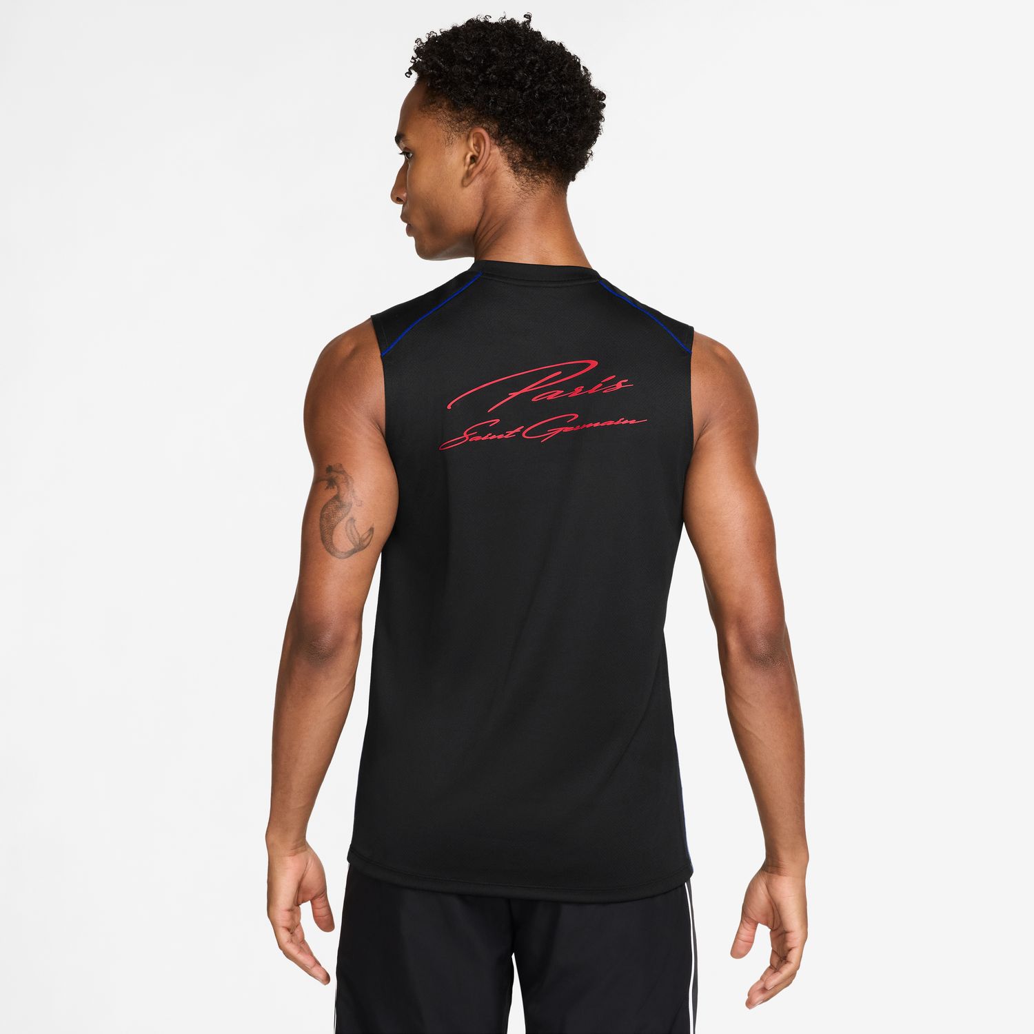 T-shirt de Homem PSG Paris Saint-Germain FC 2026-2027 Dri-FIT Strike Preto-2