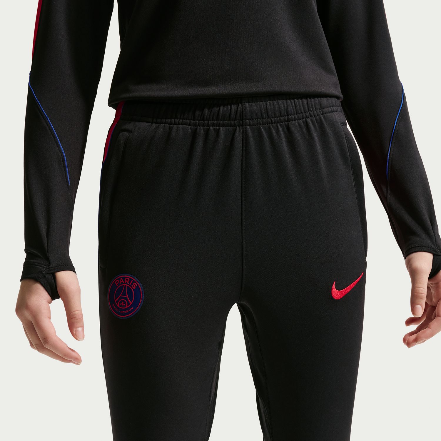 Calças de Criança PSG Paris Saint-Germain FC 2026-2027 Dri-FIT Strike Preto-5
