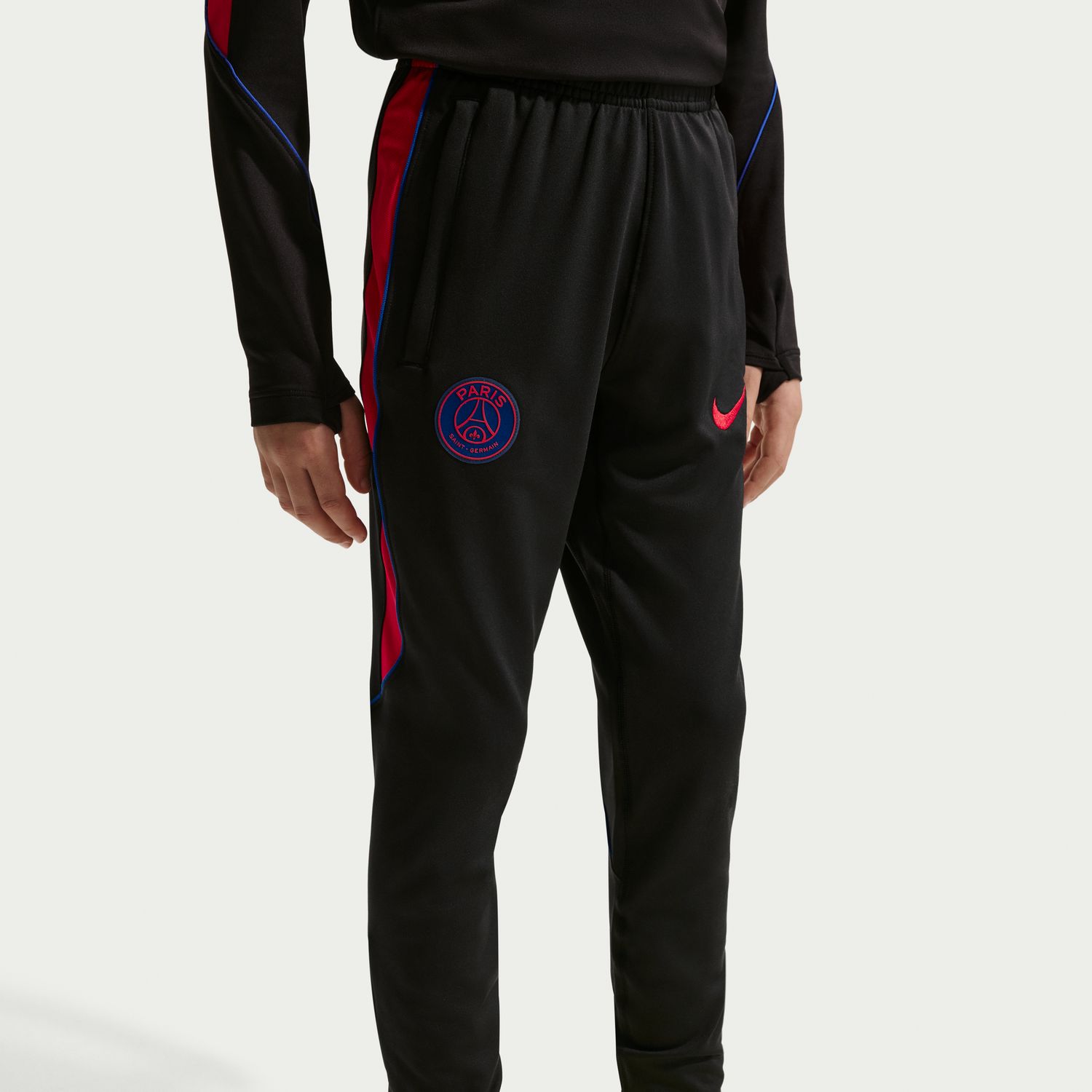 Calças de Criança PSG Paris Saint-Germain FC 2026-2027 Dri-FIT Strike Preto-7