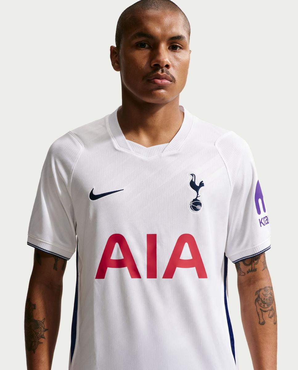 T-shirt de Homem 1.º Equipamento Tottenham Hotspur FC 2026-2027 Stadium Branco-3