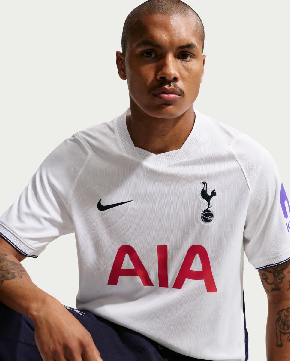 T-shirt de Homem 1.º Equipamento Tottenham Hotspur FC 2026-2027 Stadium Branco-5