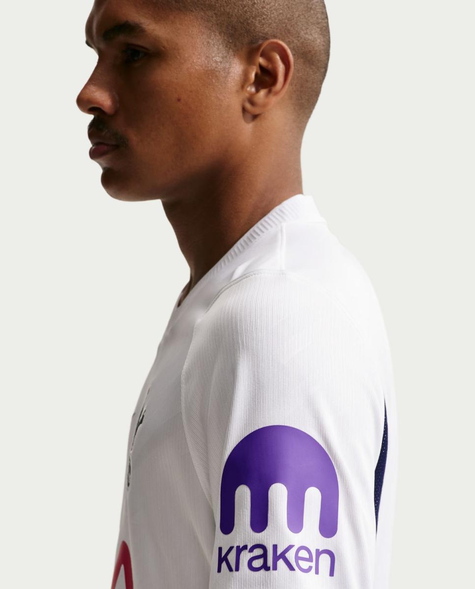 T-shirt de Homem 1.º Equipamento Tottenham Hotspur FC 2026-2027 Stadium Branco-6