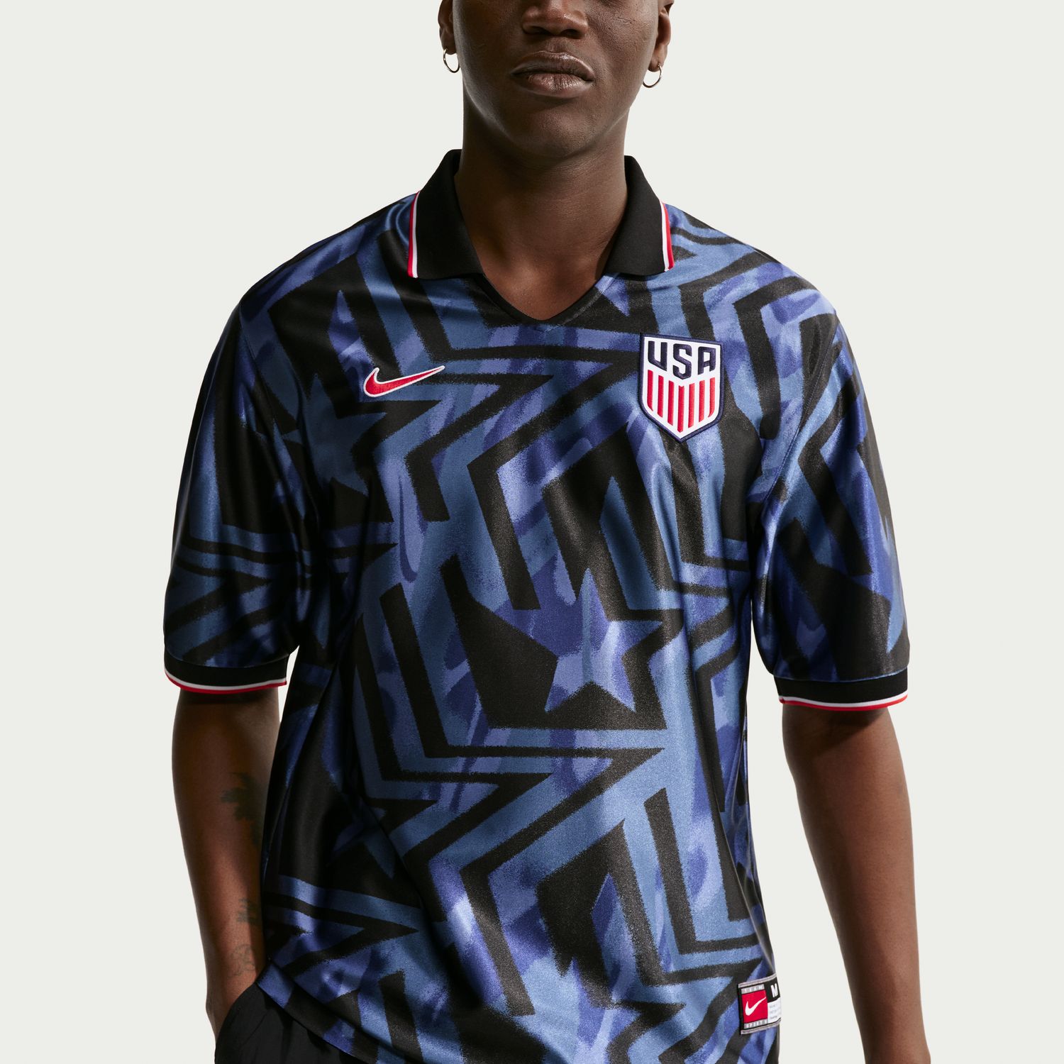 T-shirt de Homem USA Estados Unidos Dri-FIT Energy Azul-marinho-1