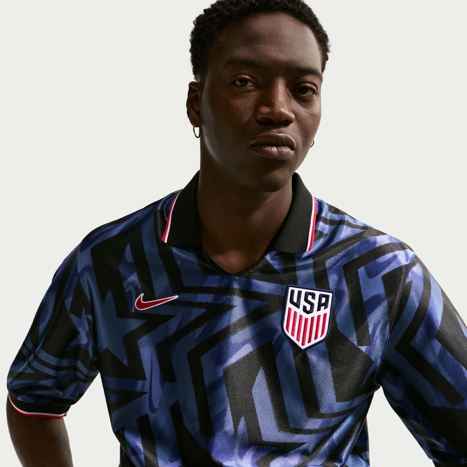 T-shirt de Homem USA Estados Unidos Dri-FIT Energy Azul-marinho-2