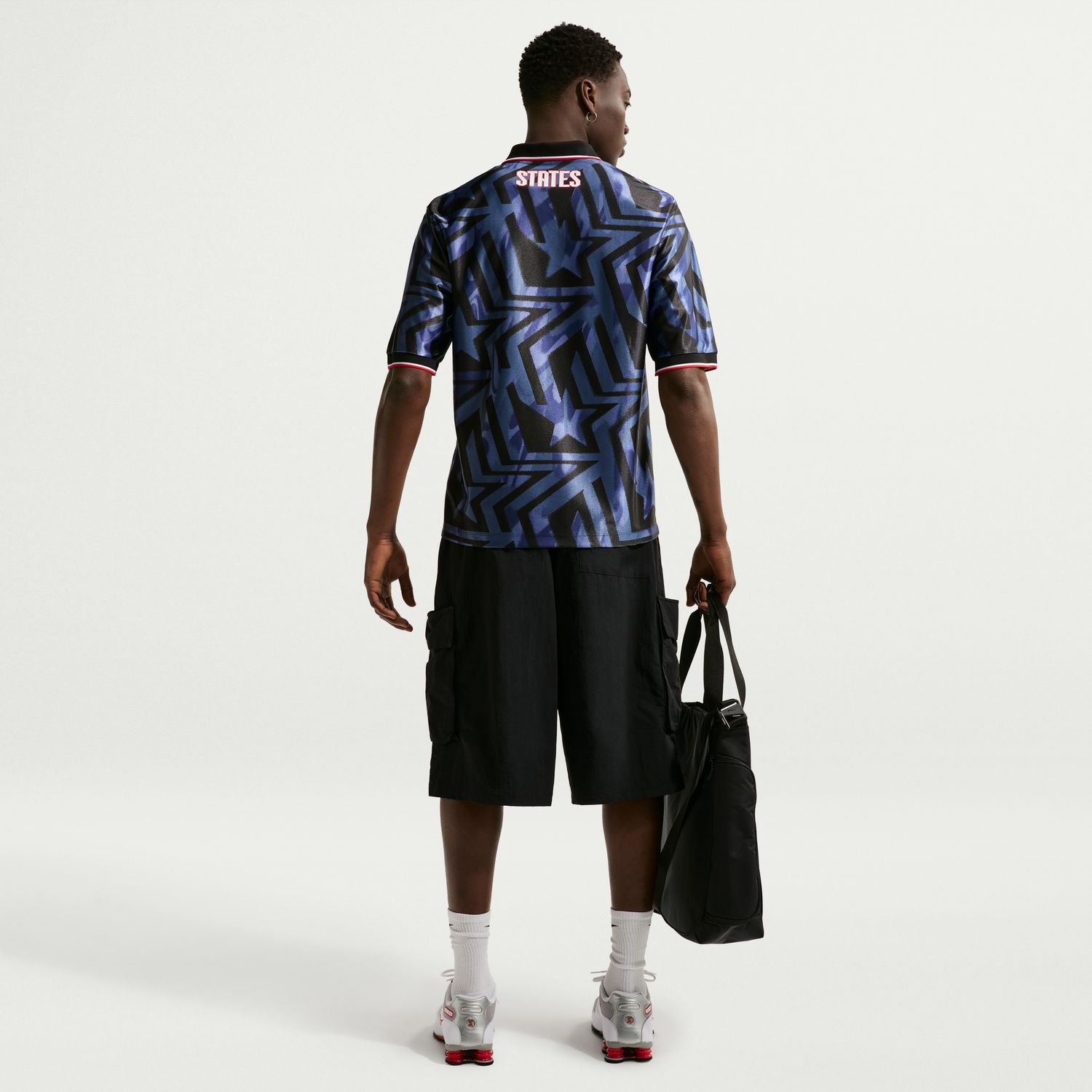 T-shirt de Homem USA Estados Unidos Dri-FIT Energy Azul-marinho-6