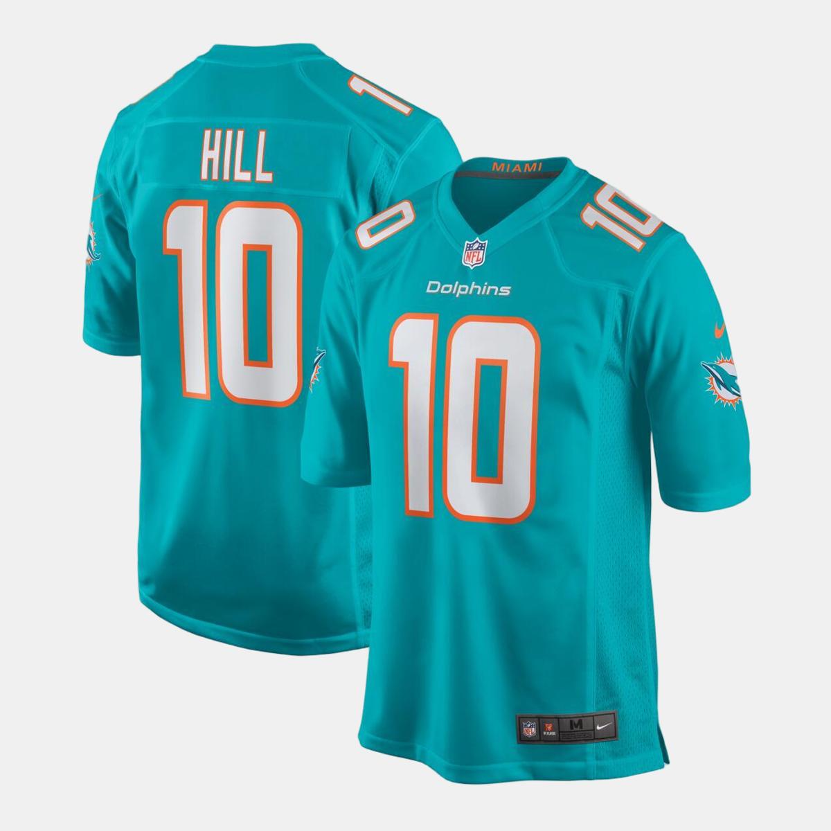 T-Shirt Miami Dolphins Nfl Hill Fanatics Nike Verde-3