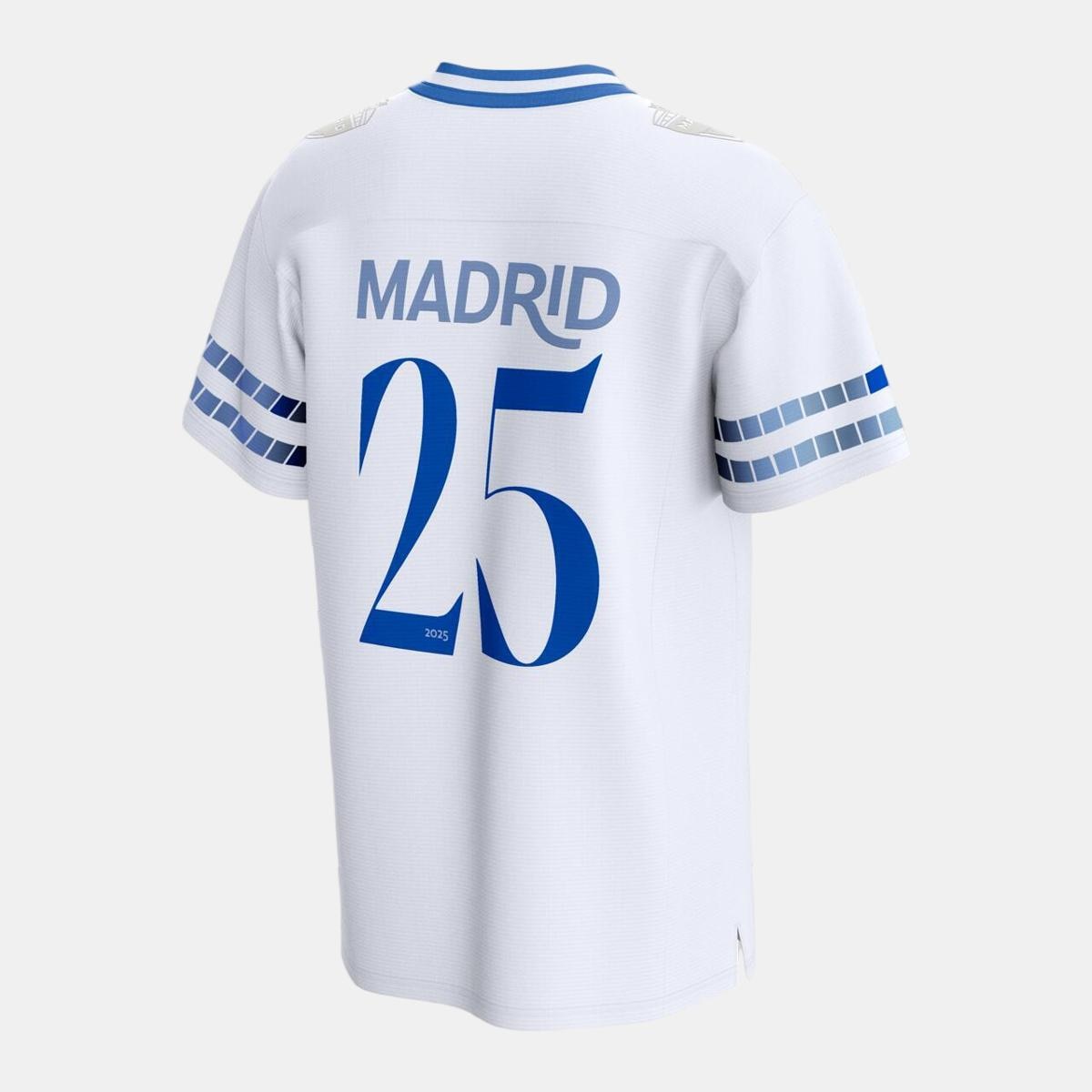 T-shirt de Adulto NFL Madrid 2025 Branco-3