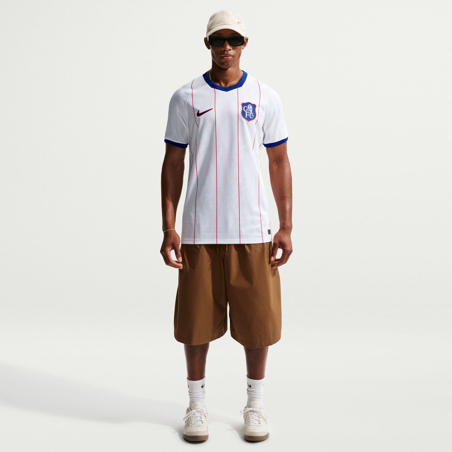 T-shirt de Homem 3.º Equipamento Chelsea FC 2026-2027 Branco-5