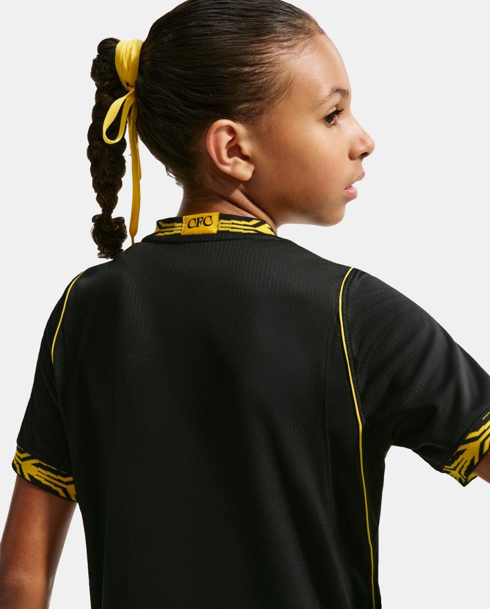 T-shirt de Criança 2.º Equipamento Chelsea FC 2026-2027 Preto-5