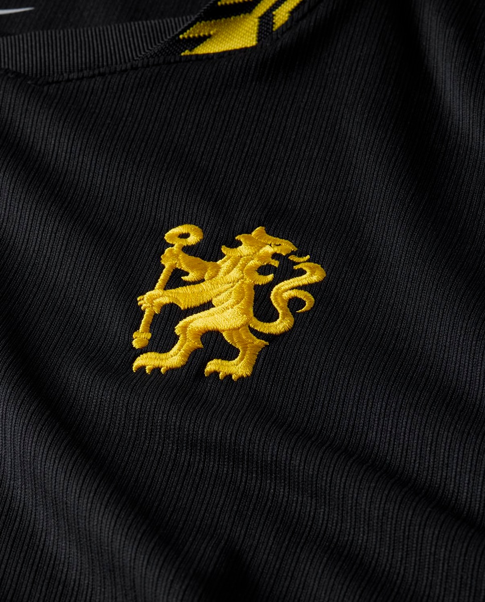 T-shirt de Criança 2.º Equipamento Chelsea FC 2026-2027 Preto-10