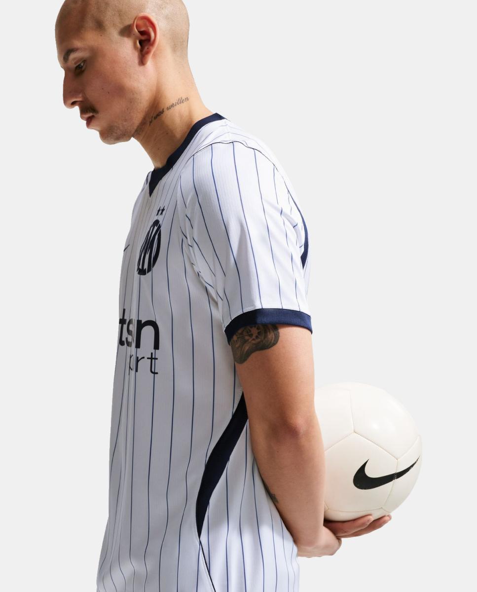 T-shirt de Homem 2.º Equipamento Inter de Milán 2026-2027 Branco-7