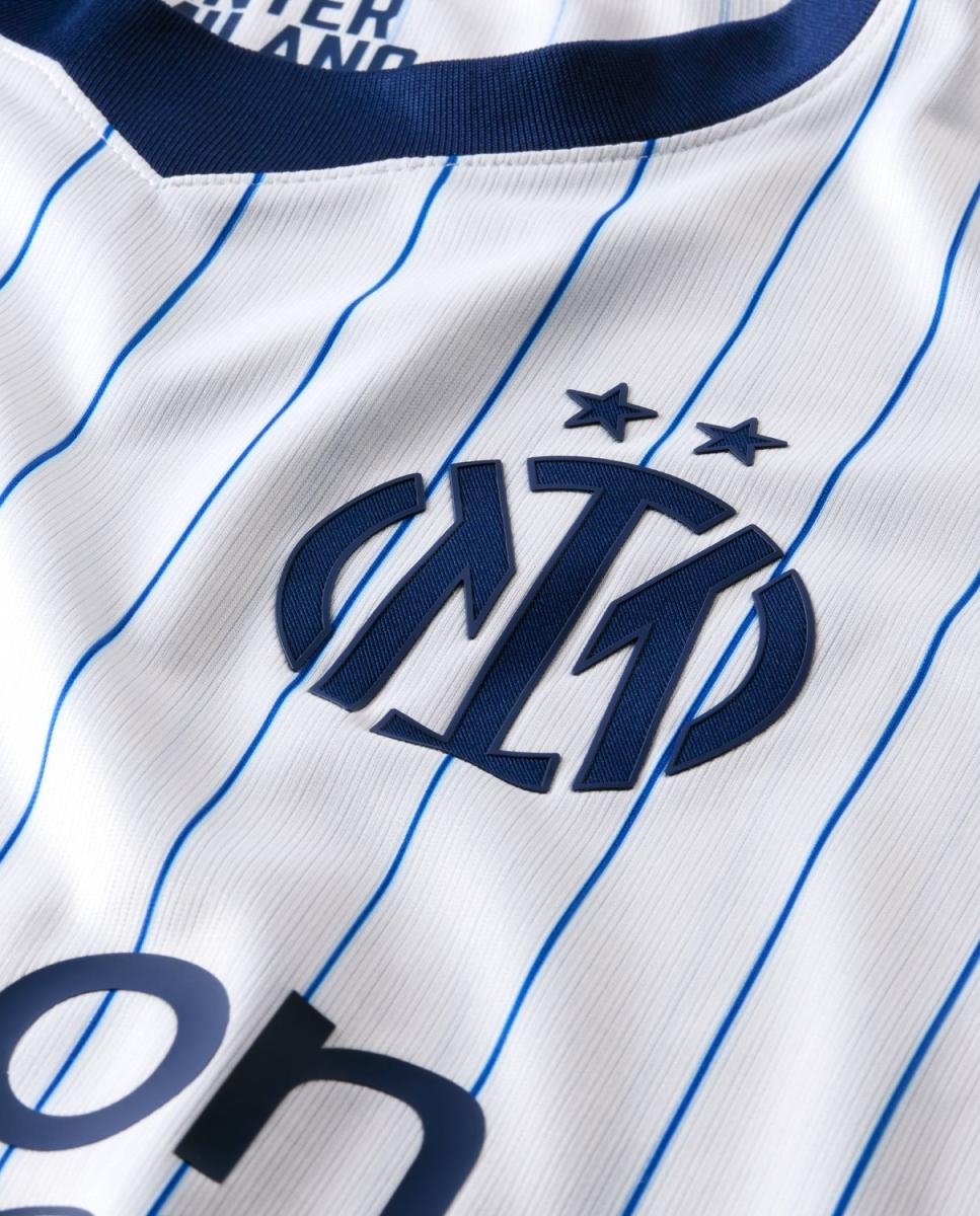 T-shirt de Homem 2.º Equipamento Inter de Milán 2026-2027 Branco-9