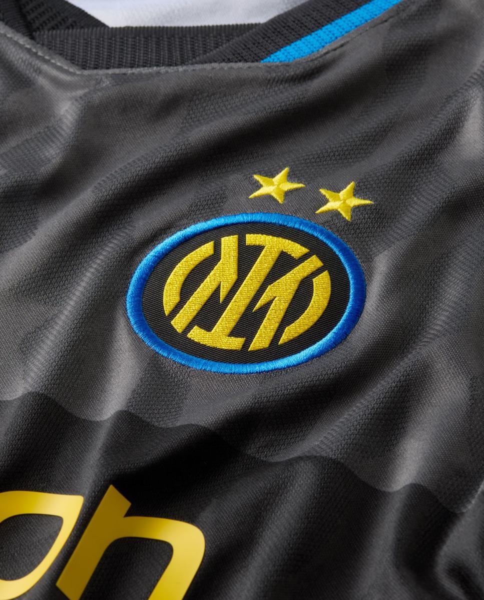 T-shirt de Homem 3.º Equipamento Inter de Milán 2026-2027 Stadium Cinzento-4