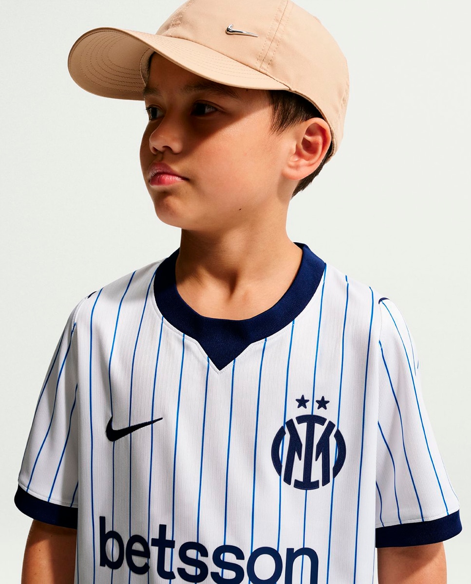 T-shirt de Criança 2.º Equipamento Inter de Milán 2026-2027 Branco-6