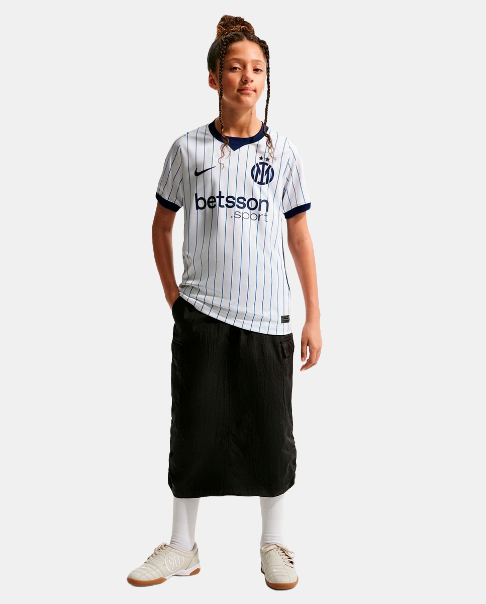 T-shirt de Criança 2.º Equipamento Inter de Milán 2026-2027 Branco-8