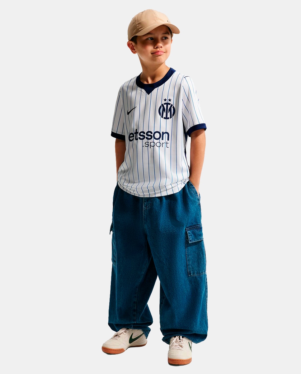 T-shirt de Criança 2.º Equipamento Inter de Milán 2026-2027 Branco-9