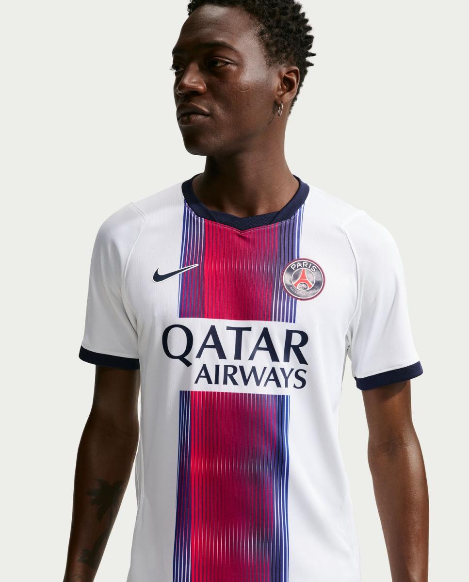 T-shirt de Homem 2.º Equipamento PSG 2026-2027 Branco-3