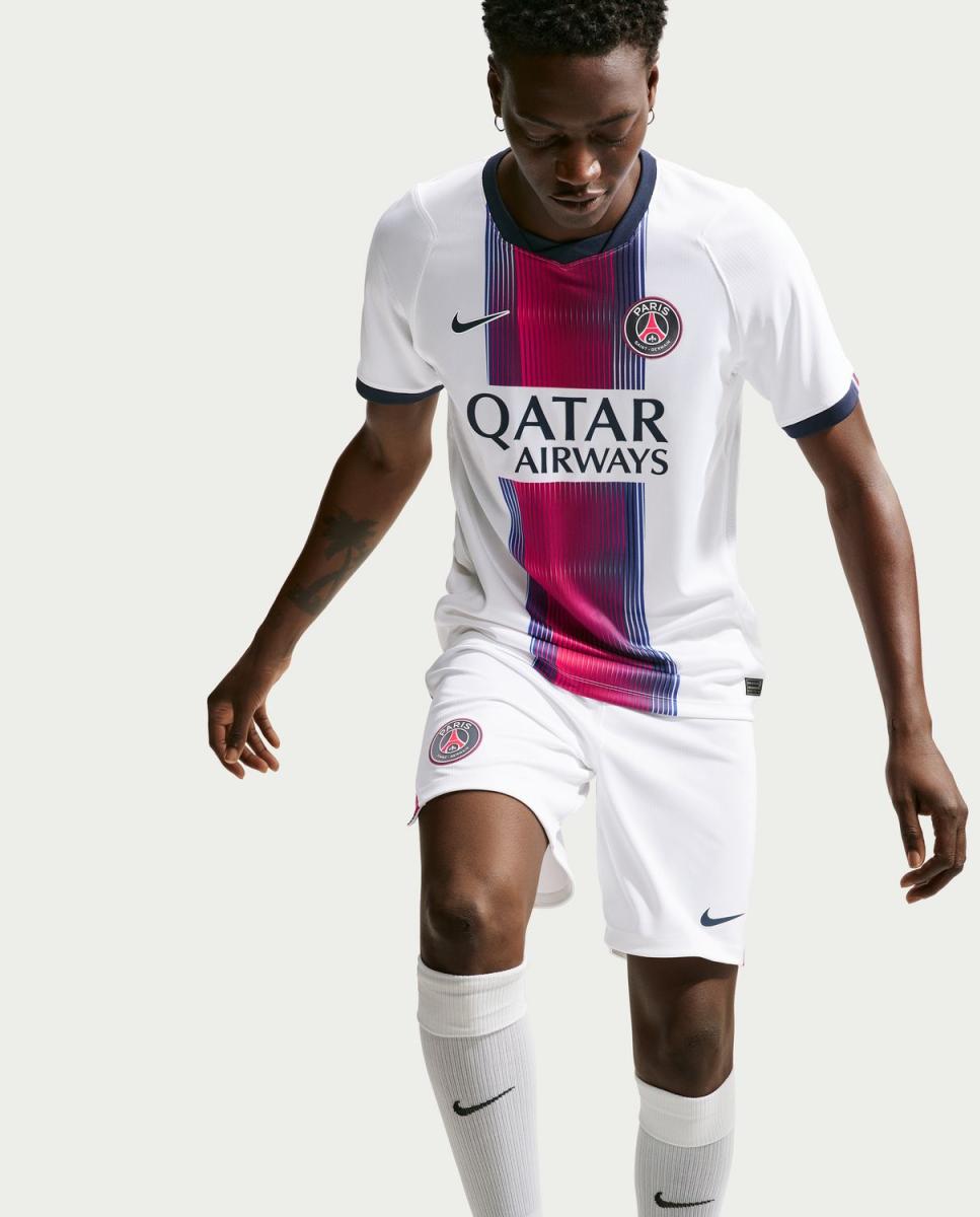 T-shirt de Homem 2.º Equipamento PSG 2026-2027 Branco-5