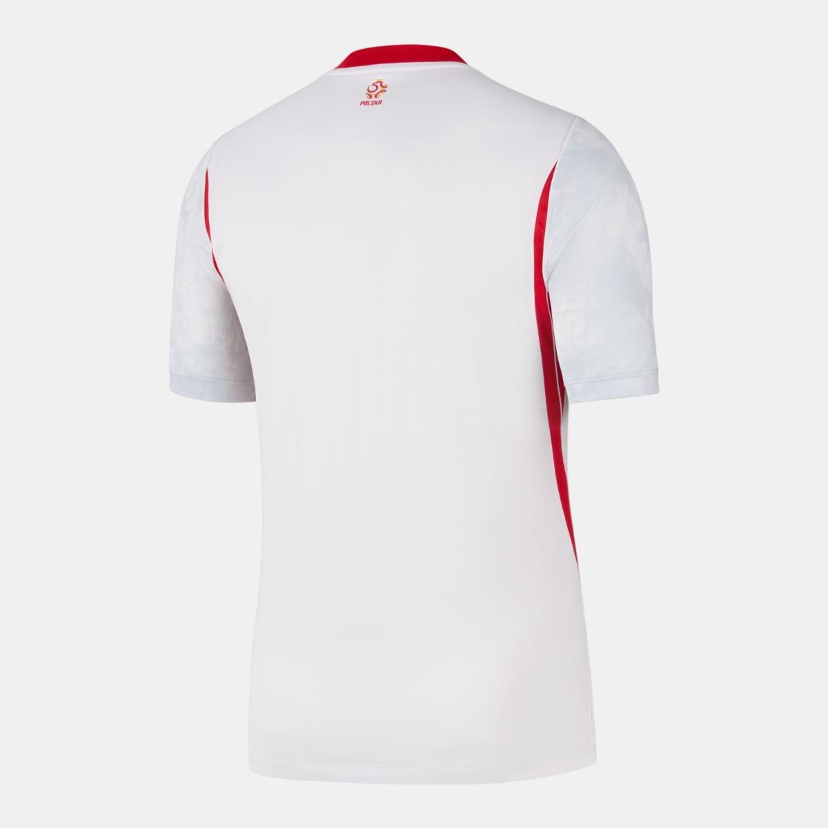T-shirt de Homem 1.º Equipamento Polónia Mundial 2026 Stadium Branco-2