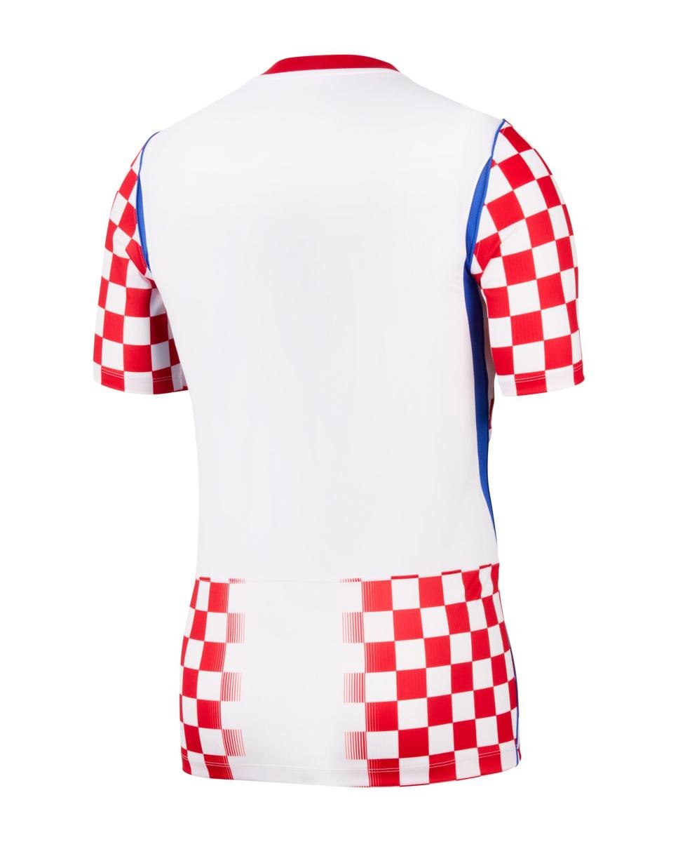 T-shirt de Homem 1.º Equipamento Croácia Mundial 2026 Stadium Branco / Vermelho-8