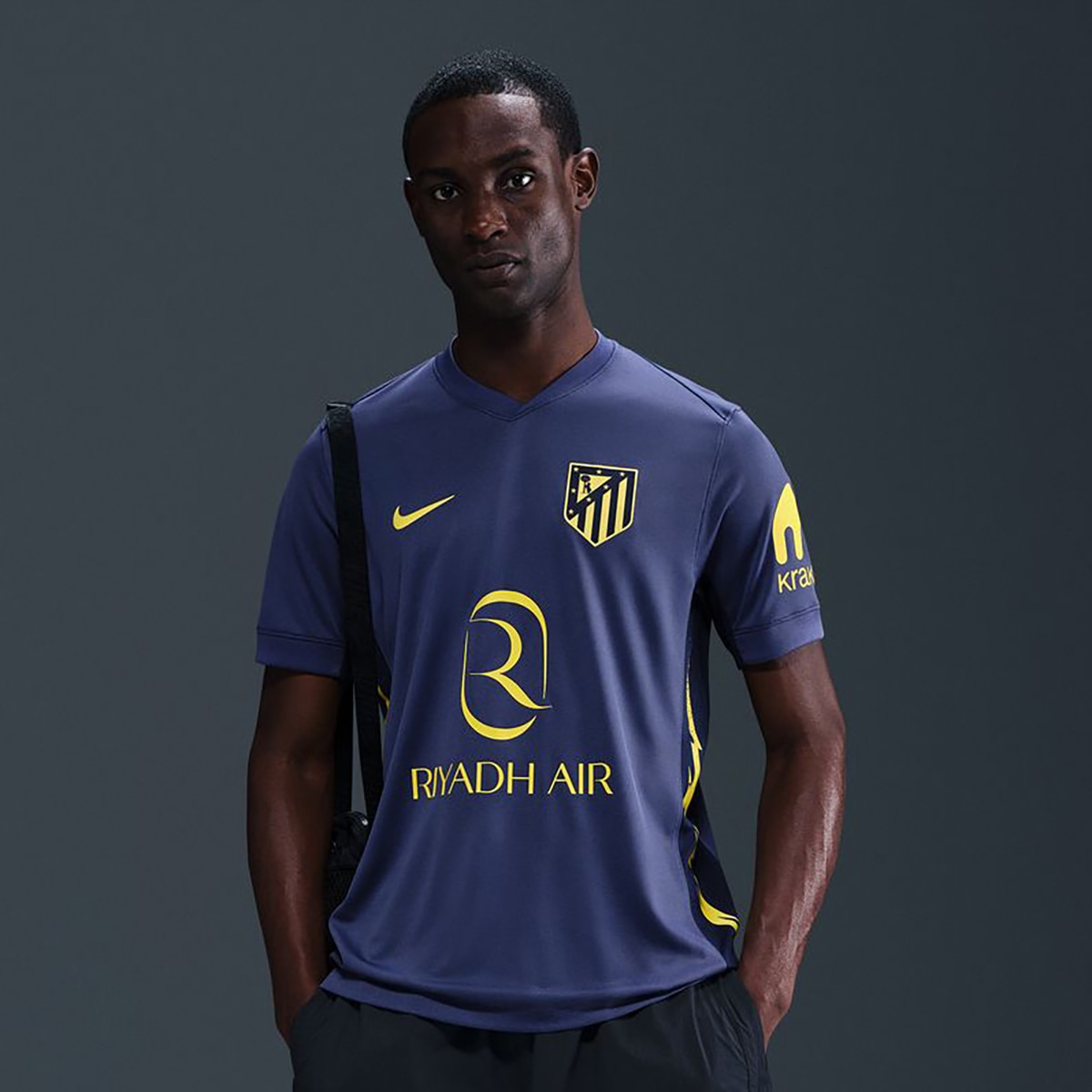 T-shirt de Homem 2.º Equipamento Atlético de Madrid 2025-2026 Stadium Azul-1