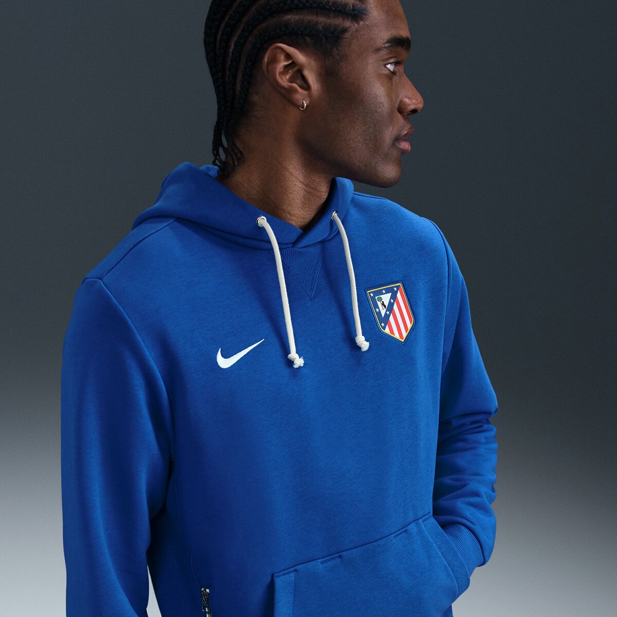Sweatshirt de Homem Atlético de Madrid HD Azul-5