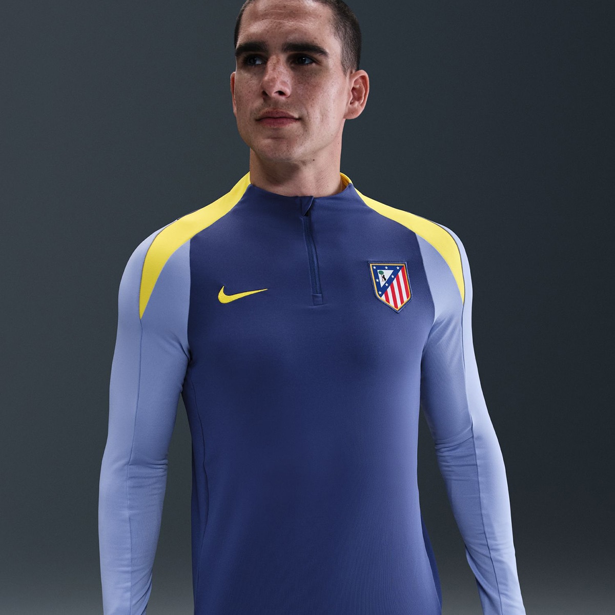T-shirt de Homem Atlético de Madrid 2025-2026 Strike Roxo-5