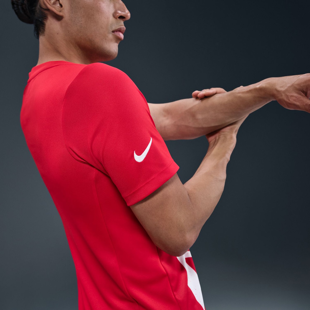 T-shirt de Homem Atlético de Madrid 2025-2026 Academy Vermelho / Branco-4