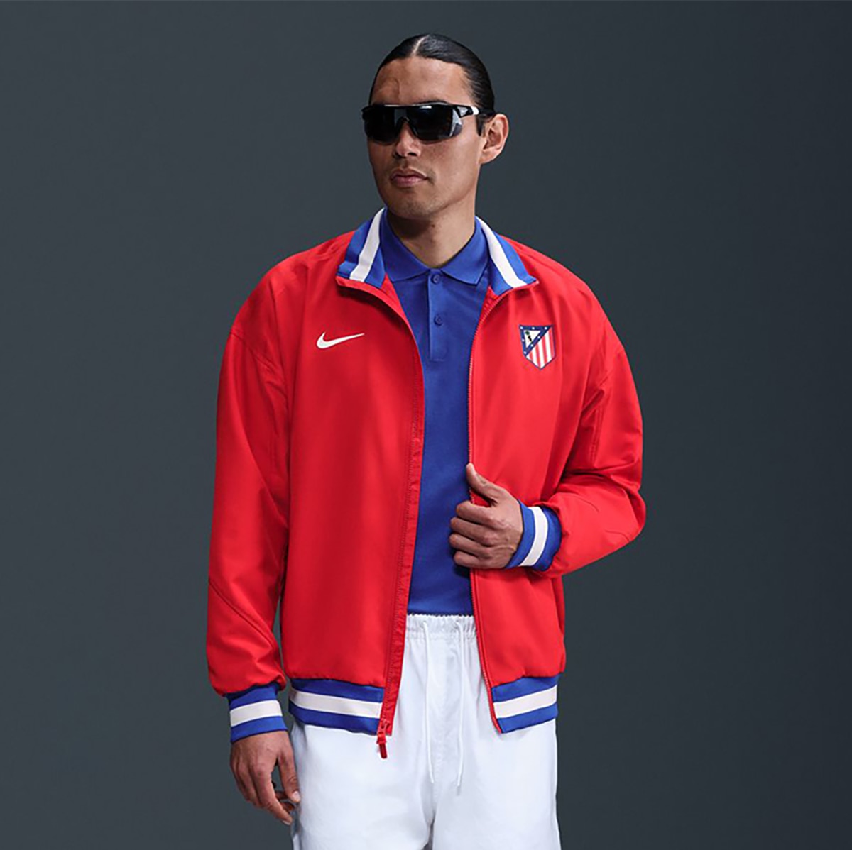 Casaco Atlético de Madrid 2025-2026 Anthem Vermelho-1