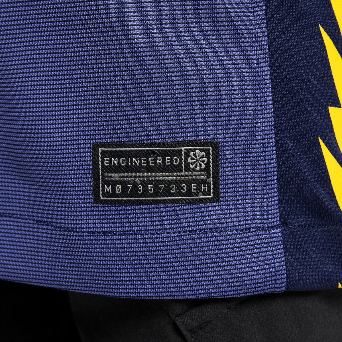 T-shirt de Criança 2.º Equipamento Atlético de Madrid 2025-2026 Stadium Azul-3
