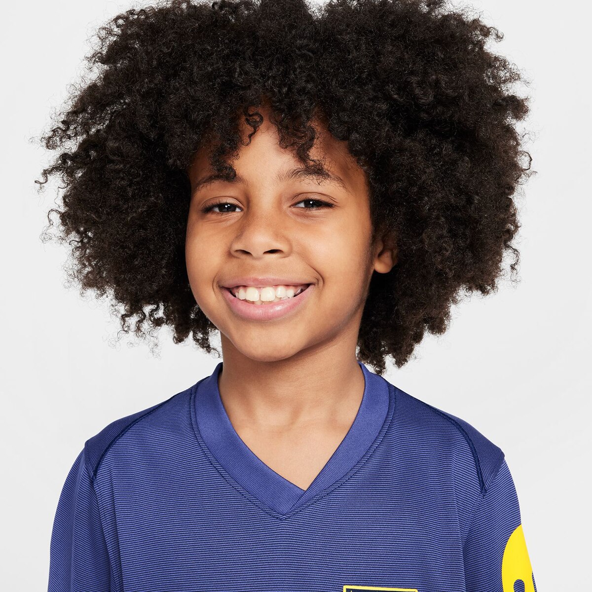 T-shirt de Criança 2.º Equipamento Atlético de Madrid 2025-2026 Stadium Azul-9