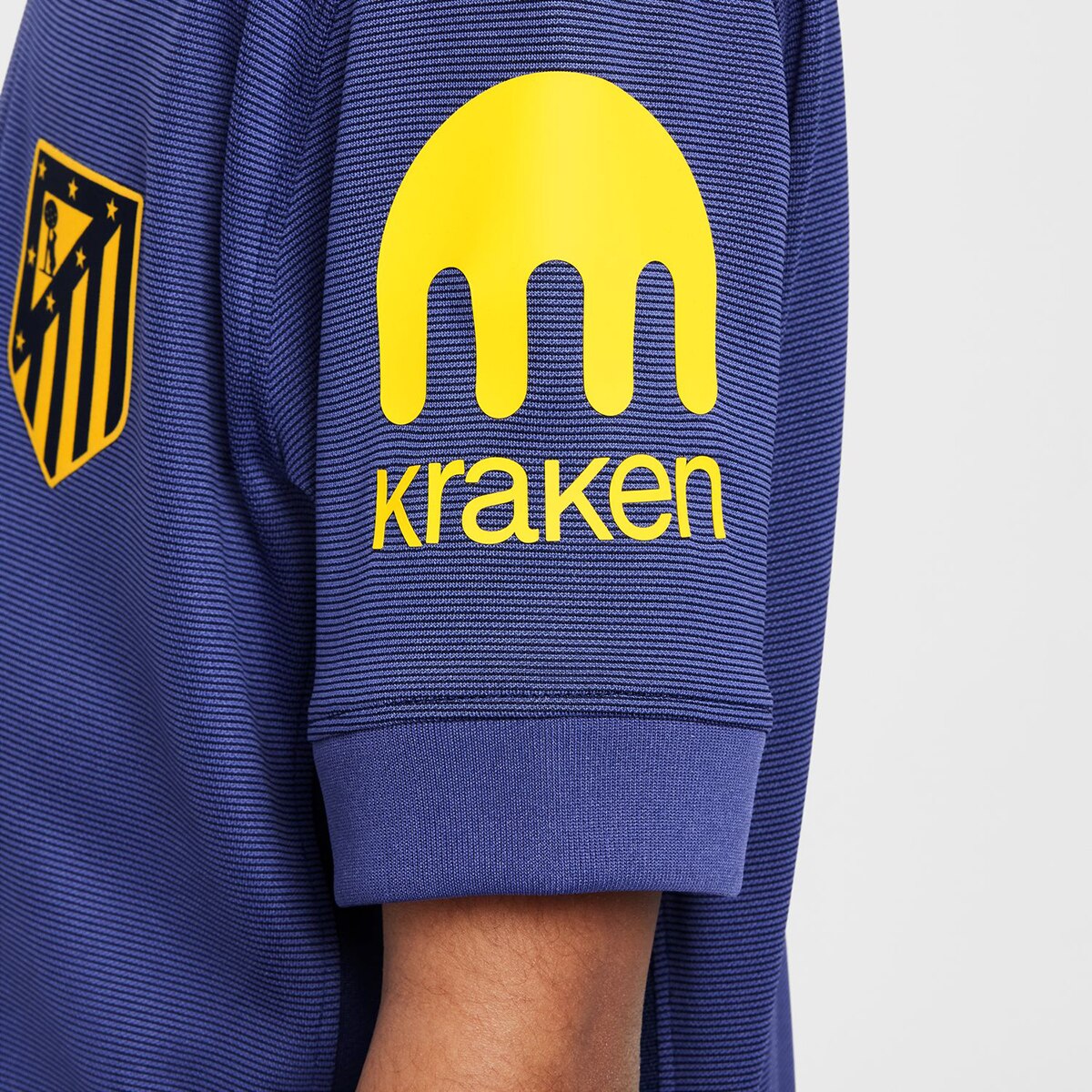 T-shirt de Criança 2.º Equipamento Atlético de Madrid 2025-2026 Stadium Azul-10