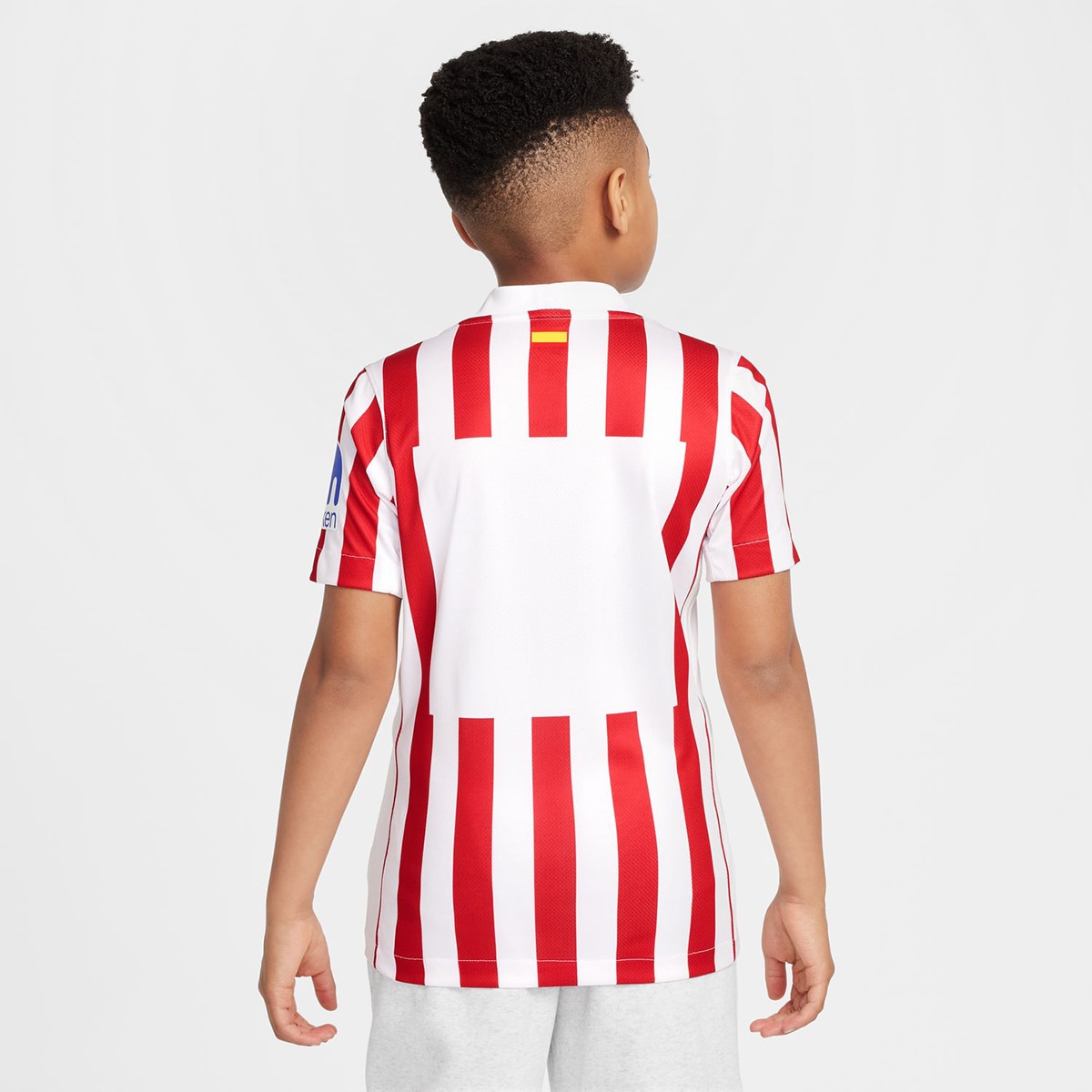 T-shirt de Criança 1.º Equipamento Atlético de Madrid 2025-2026 Stadium Vermelho / Branco-2