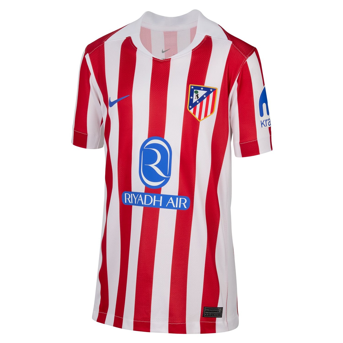 T-shirt de Criança 1.º Equipamento Atlético de Madrid 2025-2026 Stadium Vermelho / Branco-9