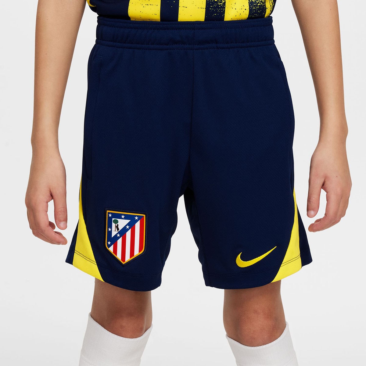 Calções de Criança Atlético de Madrid 2025-2026 Strike Azul-1