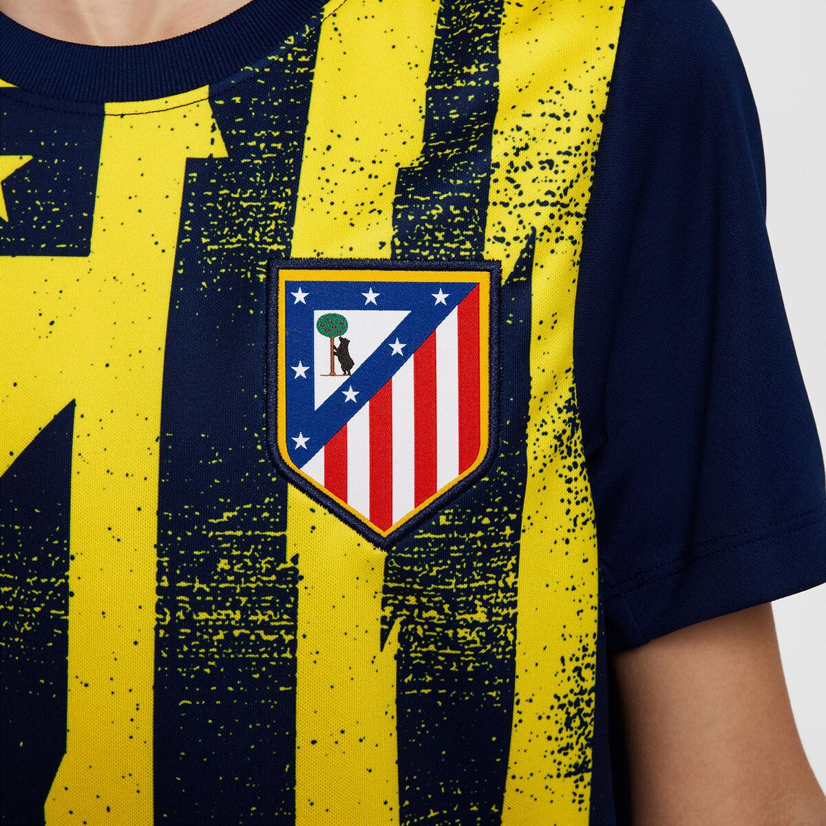 T-shirt de Criança Atlético de Madrid 2025-2026 Academy Azul-3
