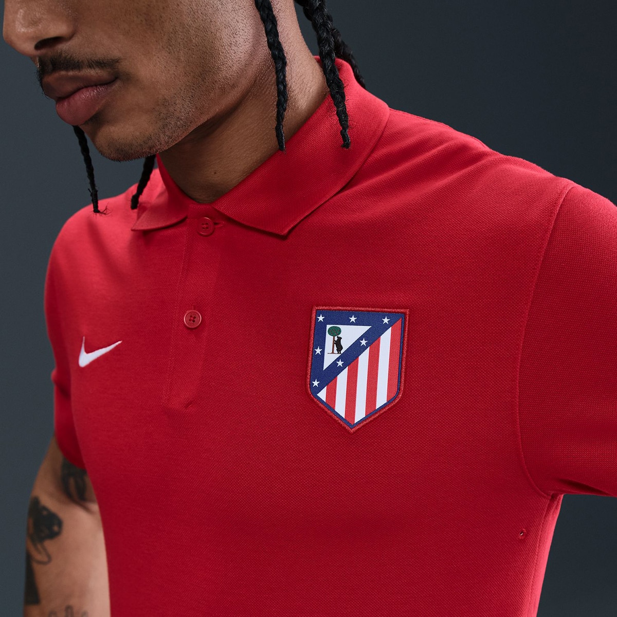 Polo de Homem The Polo Club Atlético de Madrid 2.0 Vermelho-3