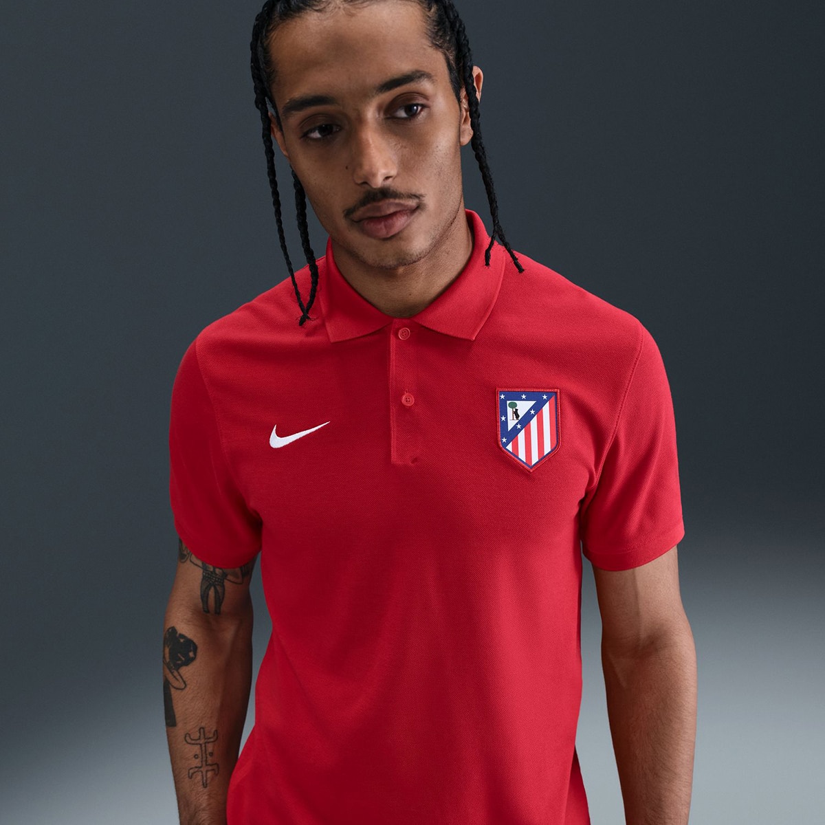 Polo de Homem The Polo Club Atlético de Madrid 2.0 Vermelho-5