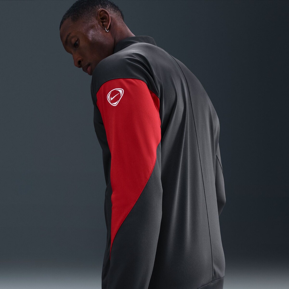 Fato de Treino de Homem Atlético de Madrid 2025-2026 Strike Cinzento-2