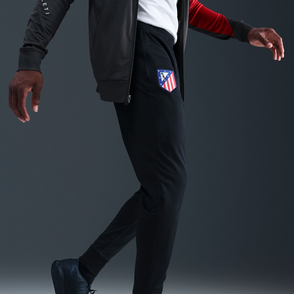 Fato de Treino de Homem Atlético de Madrid 2025-2026 Strike Cinzento-6