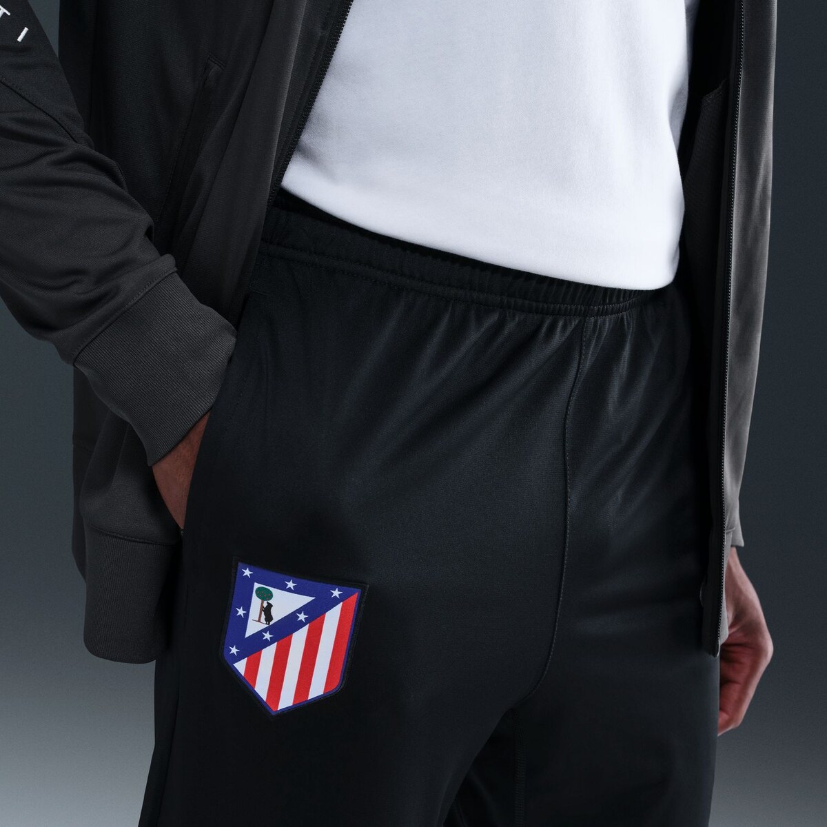 Fato de Treino de Homem Atlético de Madrid 2025-2026 Strike Cinzento-7