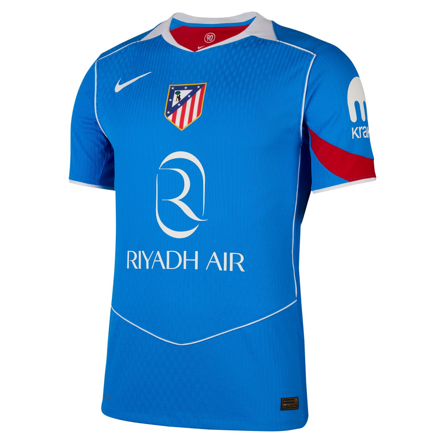 T-shirt de Homem 3.º Equipamento Atlético de Madrid 2025-2026 Match Azul-5