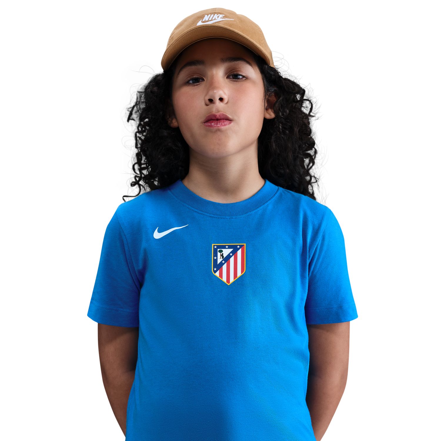 T-shirt de Criança Atlético de Madrid 2025-2026 Total 90 Remix Azul-3