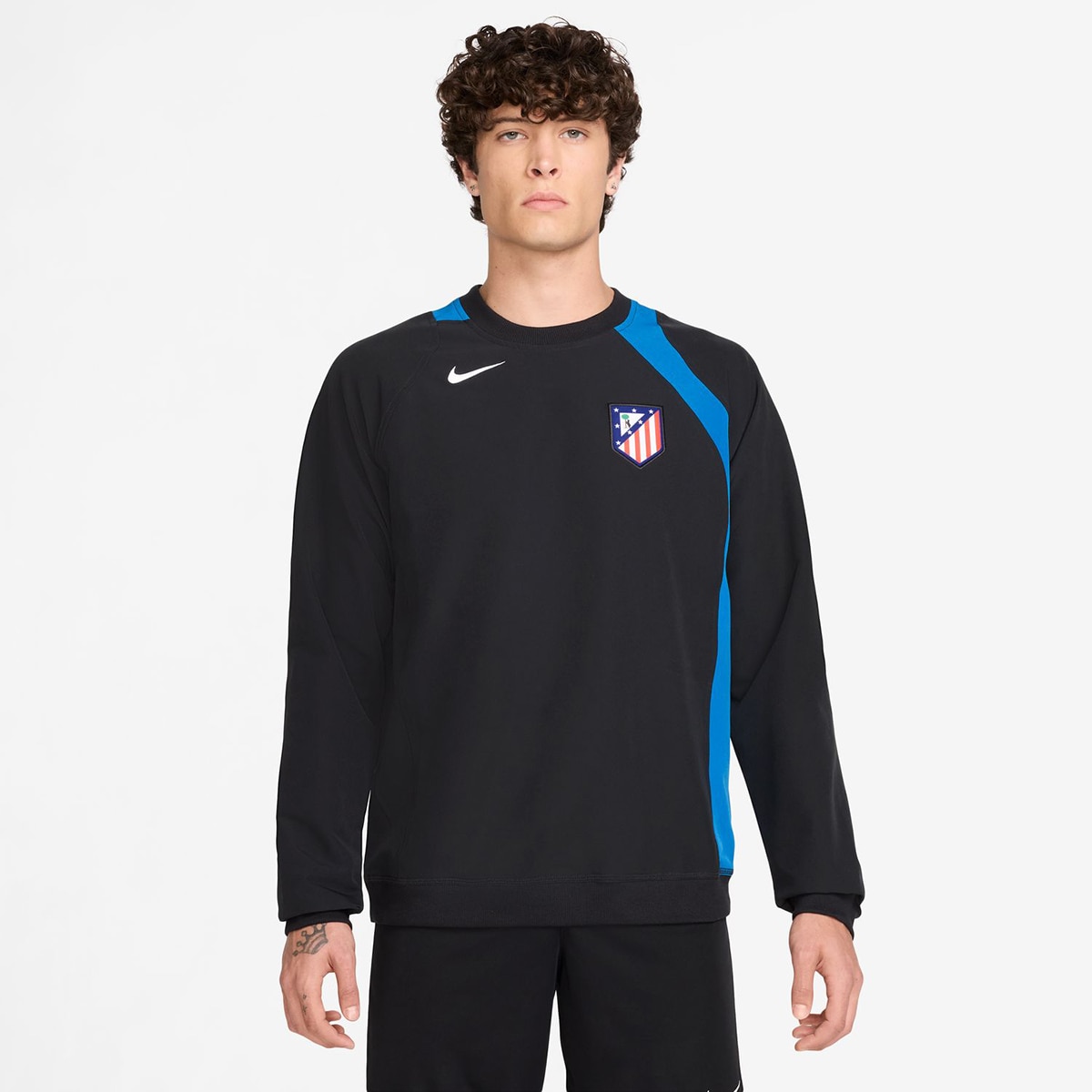 T-shirt de Homem Atlético de Madrid 2025-2026 Total 90 Preto-1