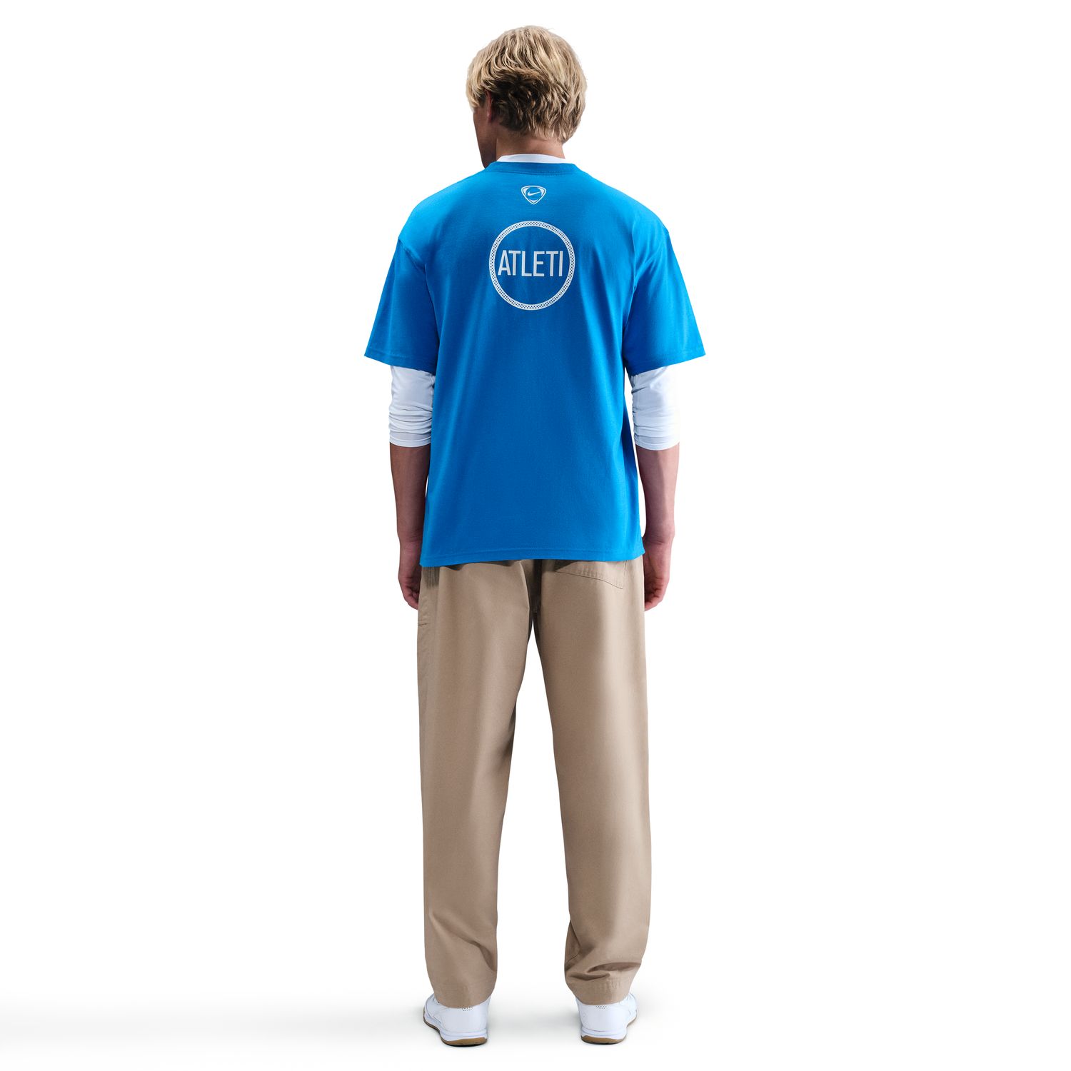 T-shirt de Homem Atlético de Madrid 2025-2026 Total 90 Remix Azul-2