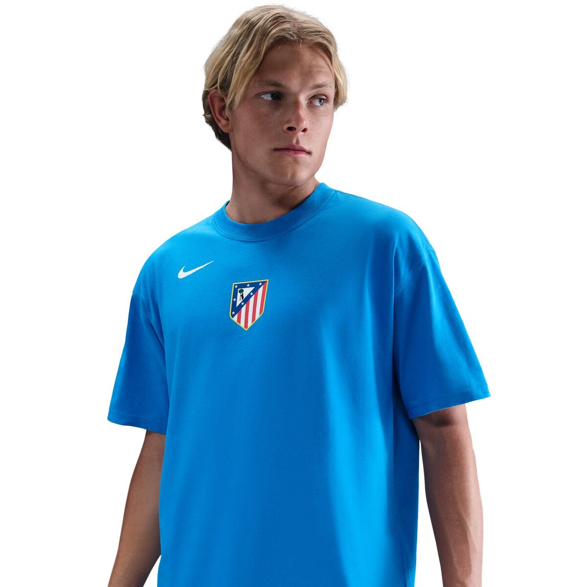 T-shirt de Homem Atlético de Madrid 2025-2026 Total 90 Remix Azul-3